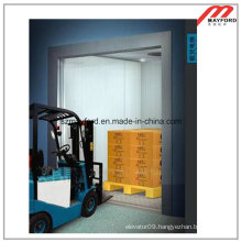 Large Space Freight Elevator with Machine Room